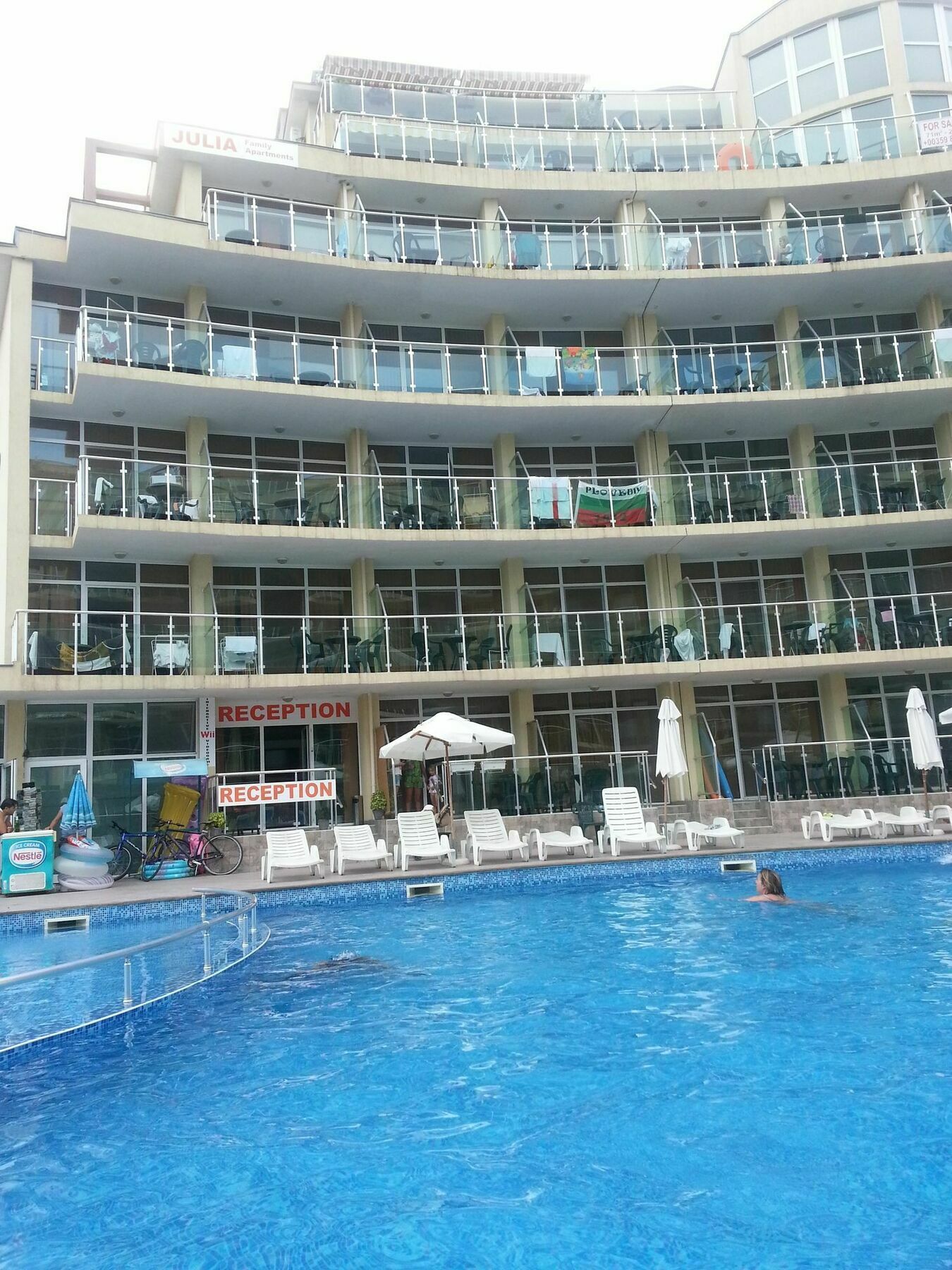 Julia Family - Menada Apartments Sunny Beach Exterior foto